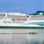 W.B. Yeats ferry at sea