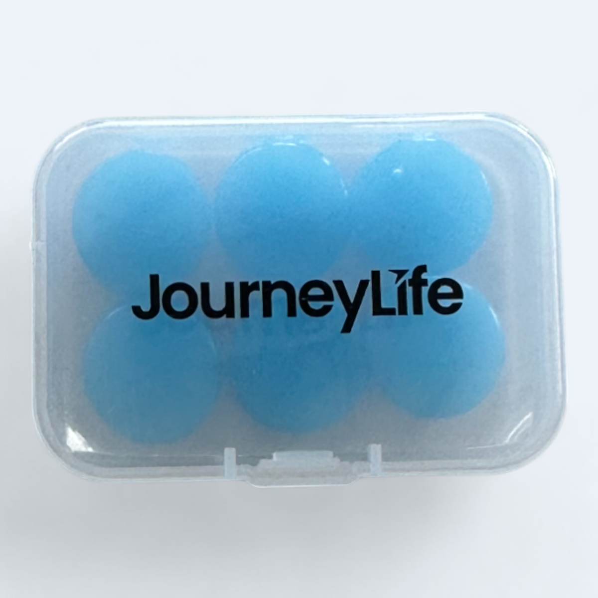 Blå Journeylife öronproppar i silikon