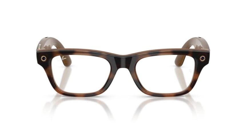 Lente oftálmico Ray Ban Meta Blayzer Gen. 2 Havana