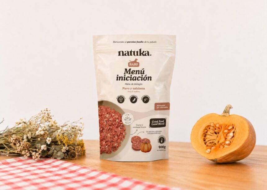 Pack de Iniciación BARF de Natuka con medallones de pavo