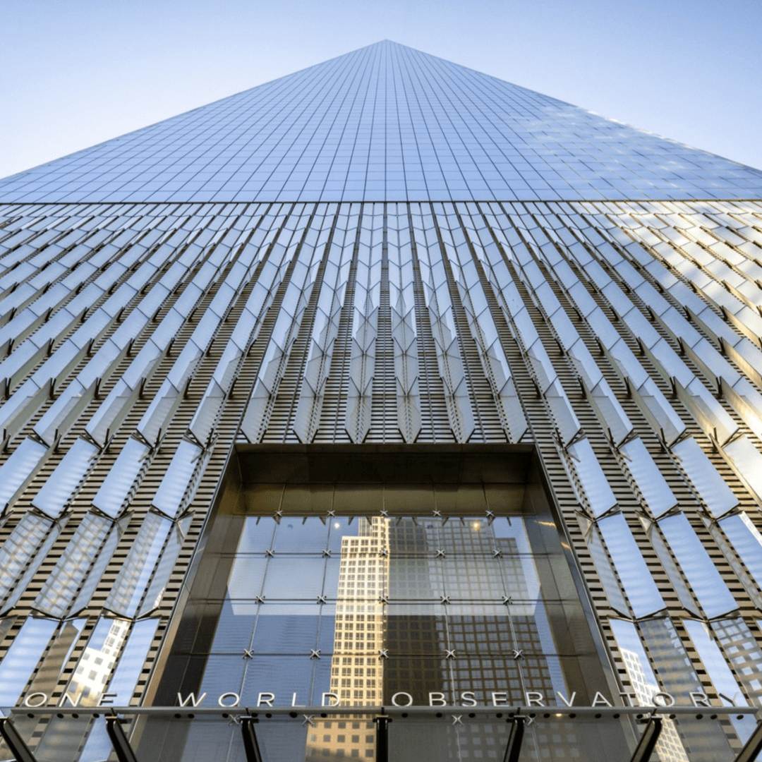 Vue urbaine de New York depuis One World Observatory