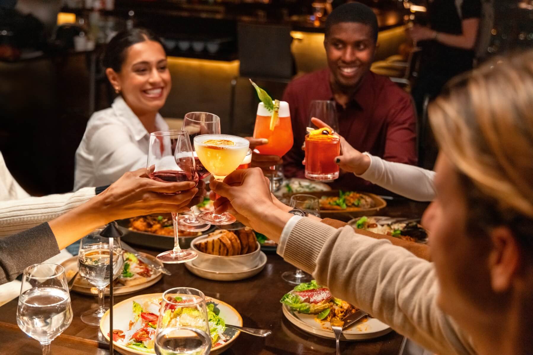 Evening dining experience at One World Observatory