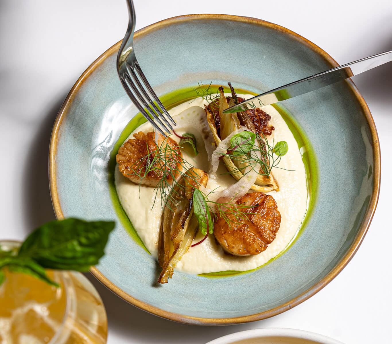 Seasonal dish from the ONE Dine menu