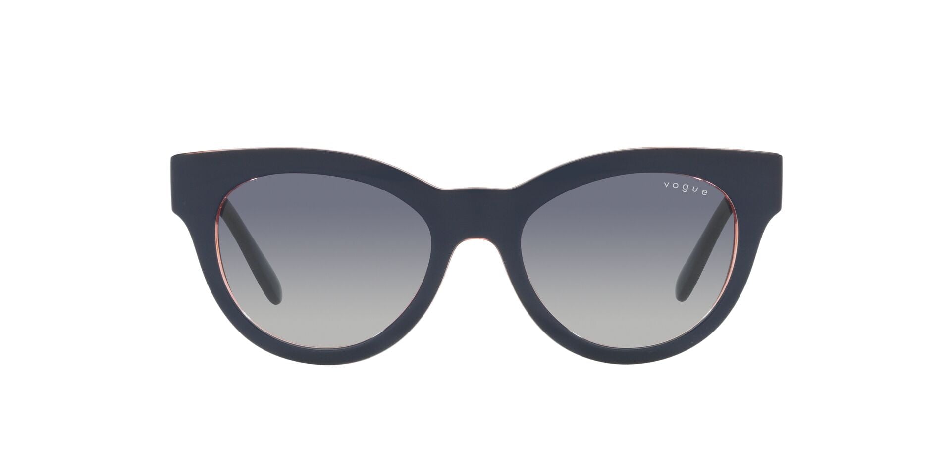 Lentes de sol Vogue Eyewear VO5429S azules sobre fondo claro