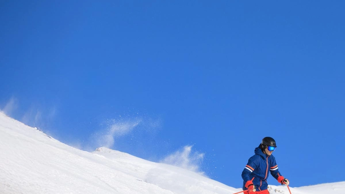 Winter sports holiday