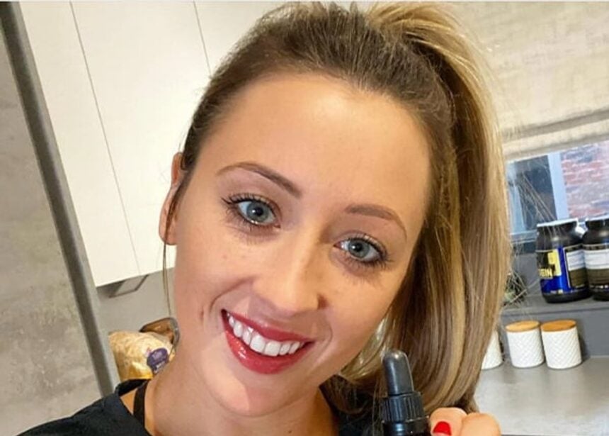 Jade Jones in a lifestyle portrait associated with SupremeCBD
