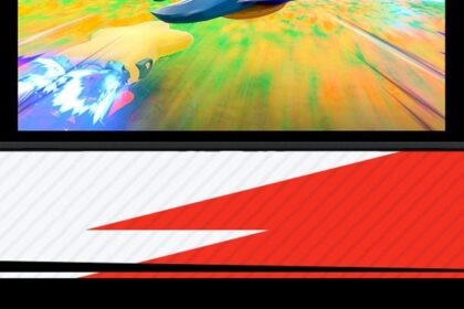 Kirby Air Riders racing action on Nintendo Switch 2, stocked at The Game Collection