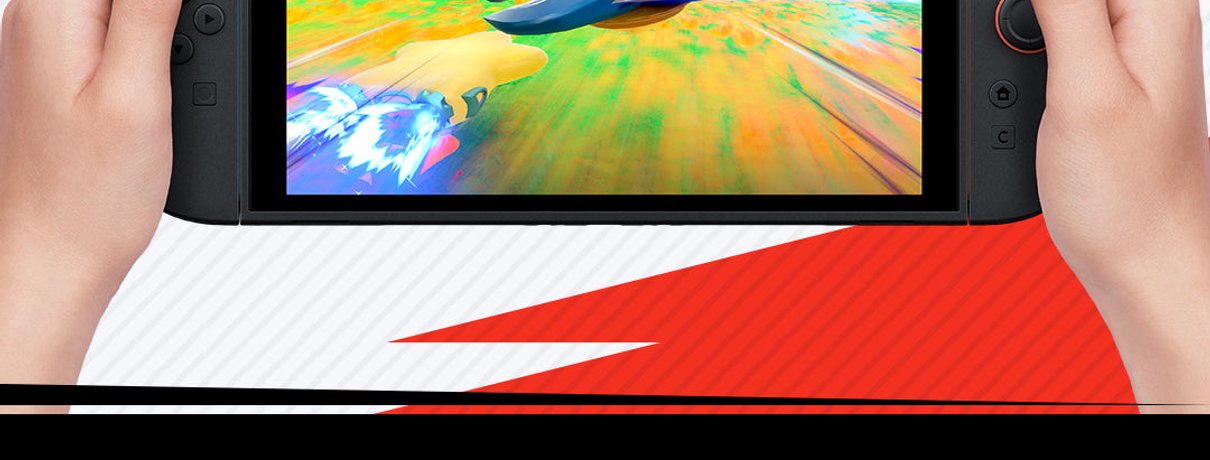 Kirby Air Riders racing action on Nintendo Switch 2, stocked at The Game Collection