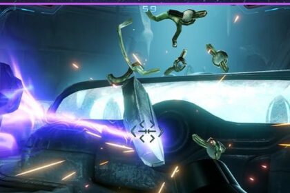 Metroid Prime 4 Beyond gameplay on Nintendo Switch 2