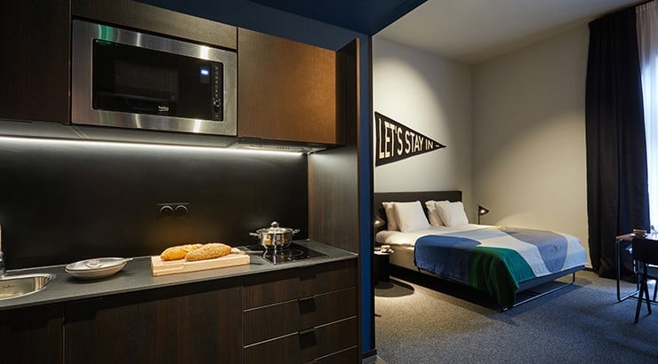 Double Room with Kitchen de The Social Hub con kitchenette