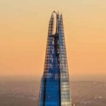 Wide London skyline viewed from The Shard