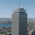Boston skyline seen from View Boston