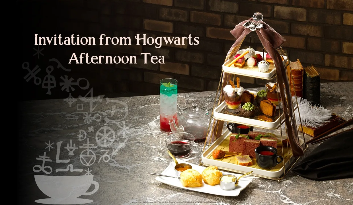 Harry Potter themed afternoon tea at Warner Bros. Studio Tour Tokyo