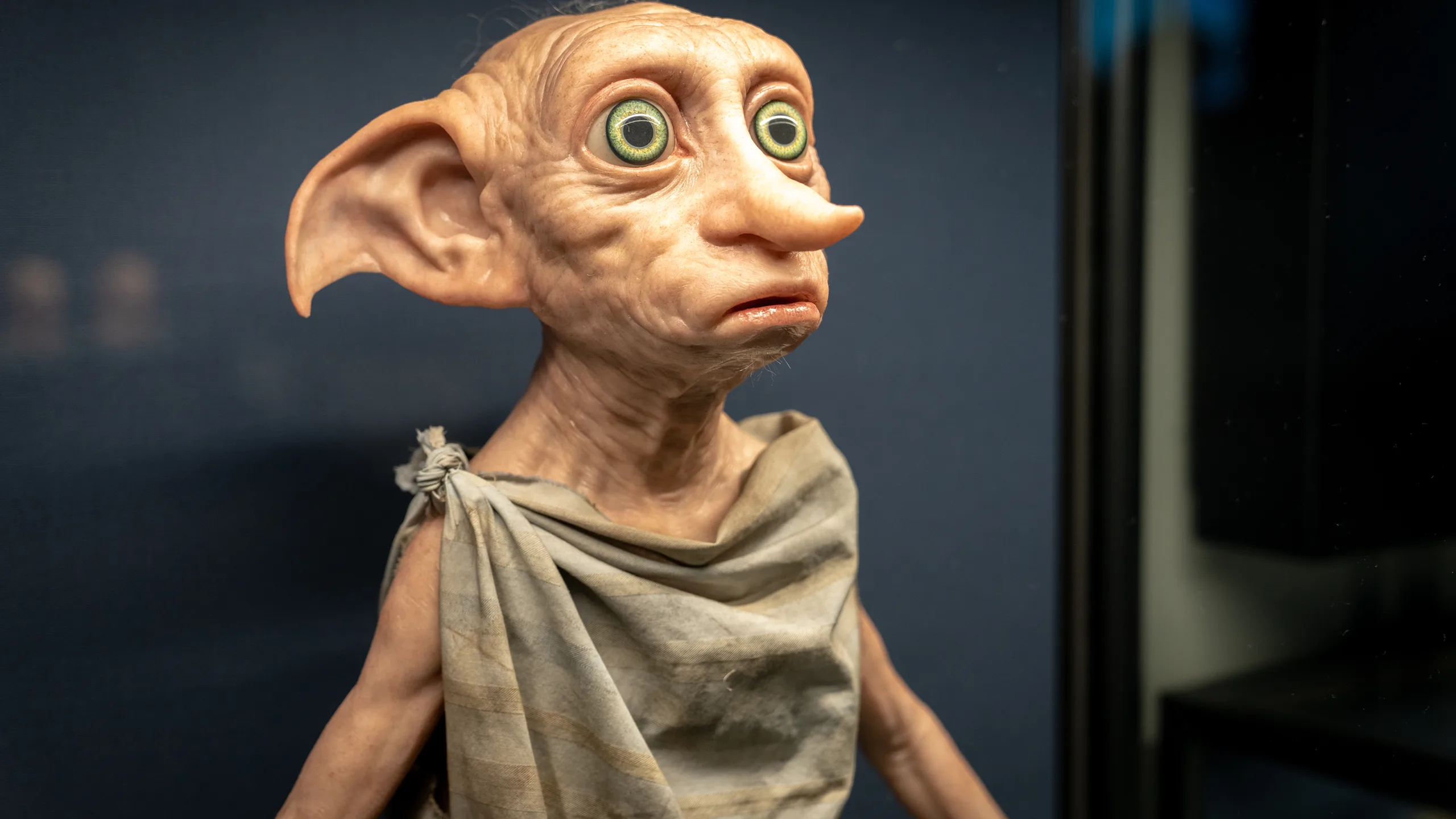 Dobby creature effects display at Warner Bros. Studio Tour Tokyo