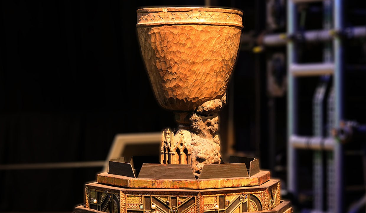 Goblet of Fire prop displayed at Warner Bros. Studio Tour Tokyo