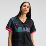 Women's Miami Marlins Nike Black 2025 City Connect Limited Jersey