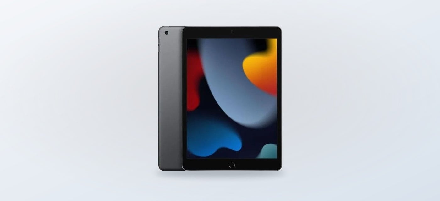 Gray Apple iPad 11-inch on a clean product background
