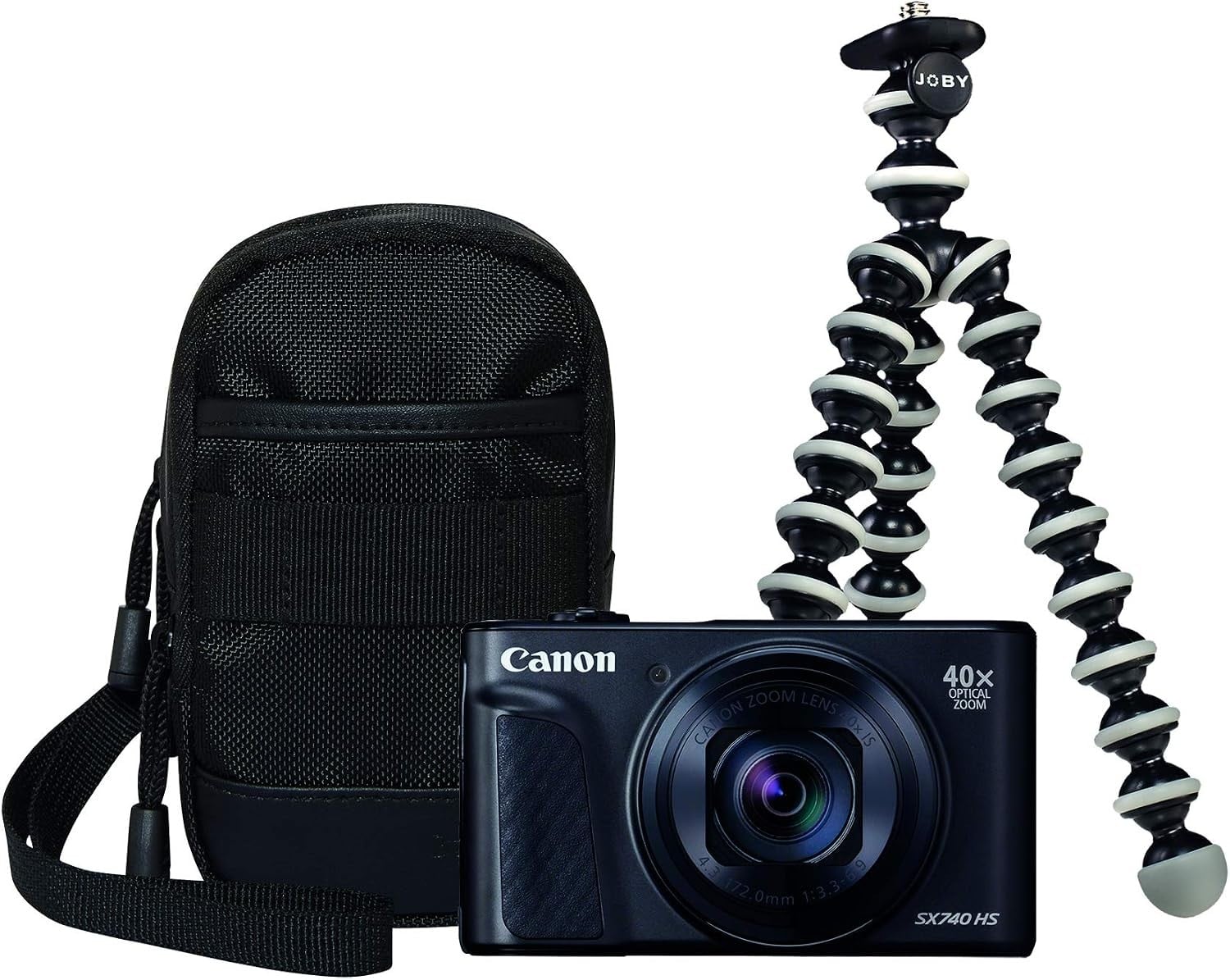 Canon PowerShot SX740 HS compact camera in black