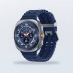 Samsung Galaxy Watch Ultra smartwatch in titanium blue