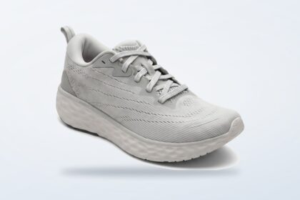Aetrex Nova grey arch support sneaker