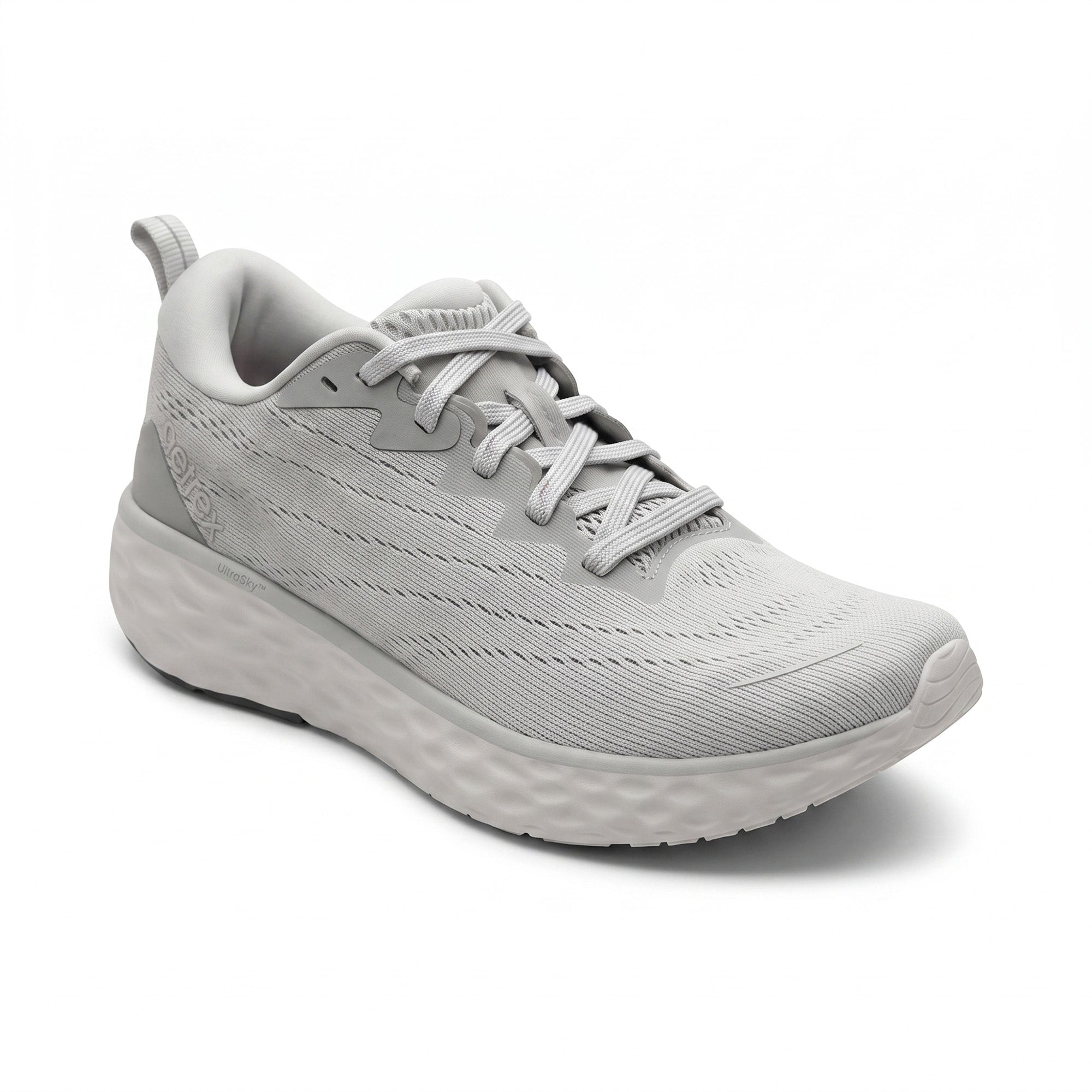 Aetrex Nova grey lightweight arch support sneaker