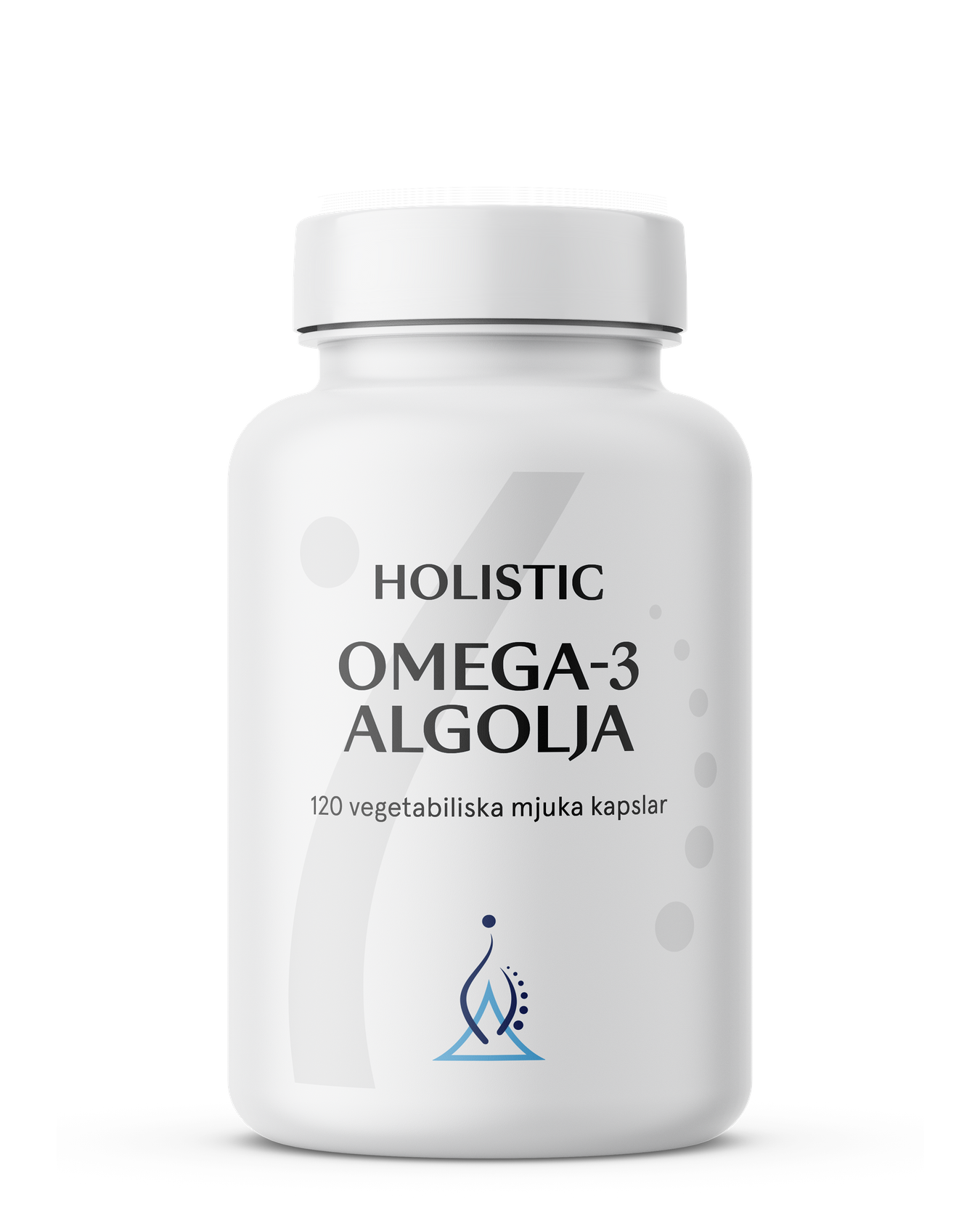 Förpackning med Omega-3 algolja 120 kapslar