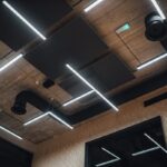 Nowoczesne wnętrze z oświetleniem LED