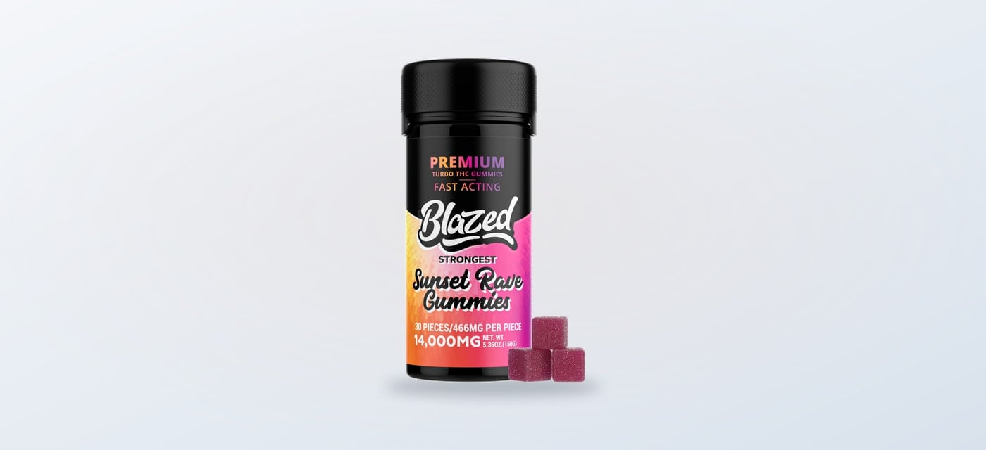 Binoid Blazed Turbo THC gummies