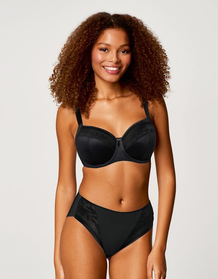 Fantasie Illusion Bra in black sold by Bravissimo shown as a single product
