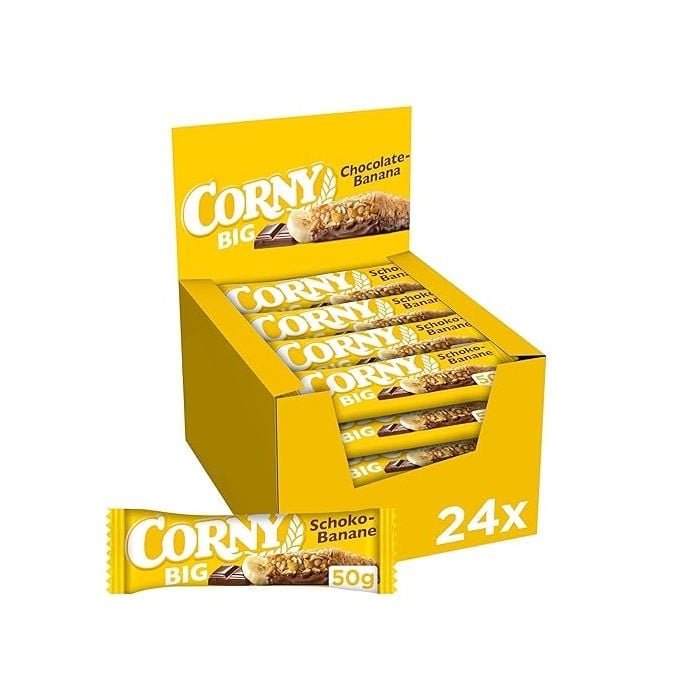 Corny Big Schoko Banane Müsliriegel Packung