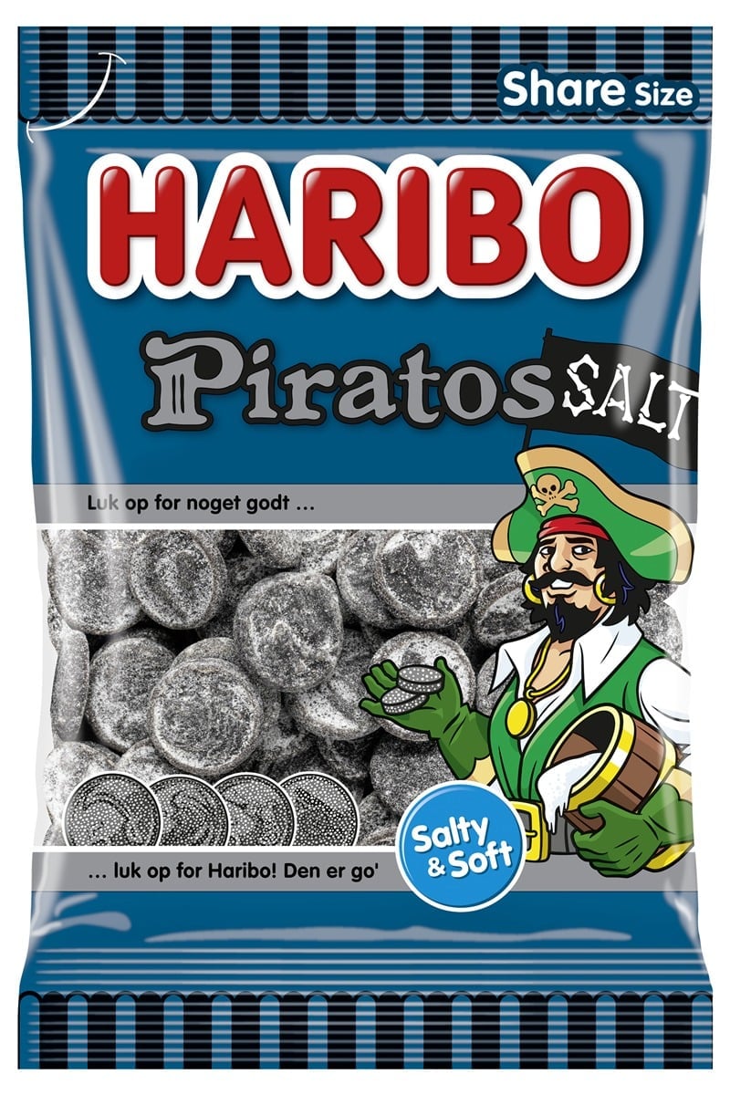 Haribo Piratos Salt w opakowaniu