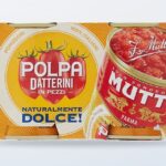 Zwei Dosen Mutti Polpa Datterini Tomaten