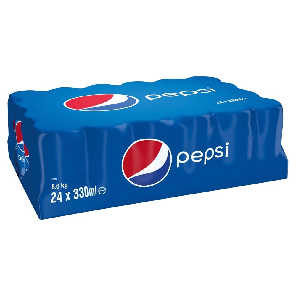 Pepsi w zgrzewce 24 puszek po 330 ml