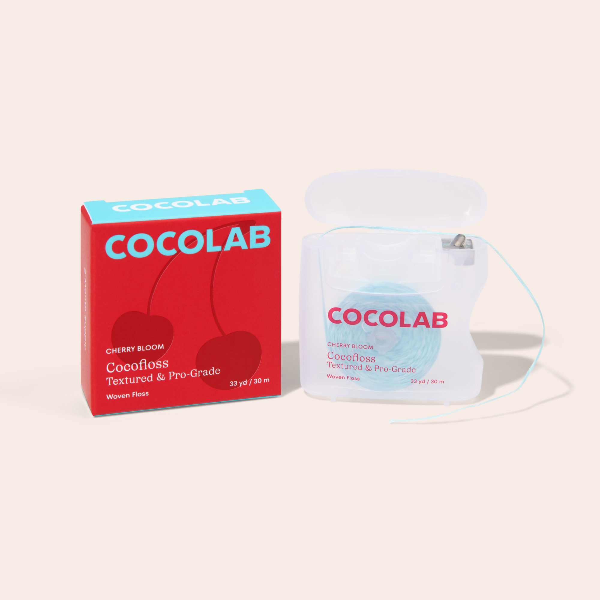 Cocofloss Cherry Bloom Dental Floss