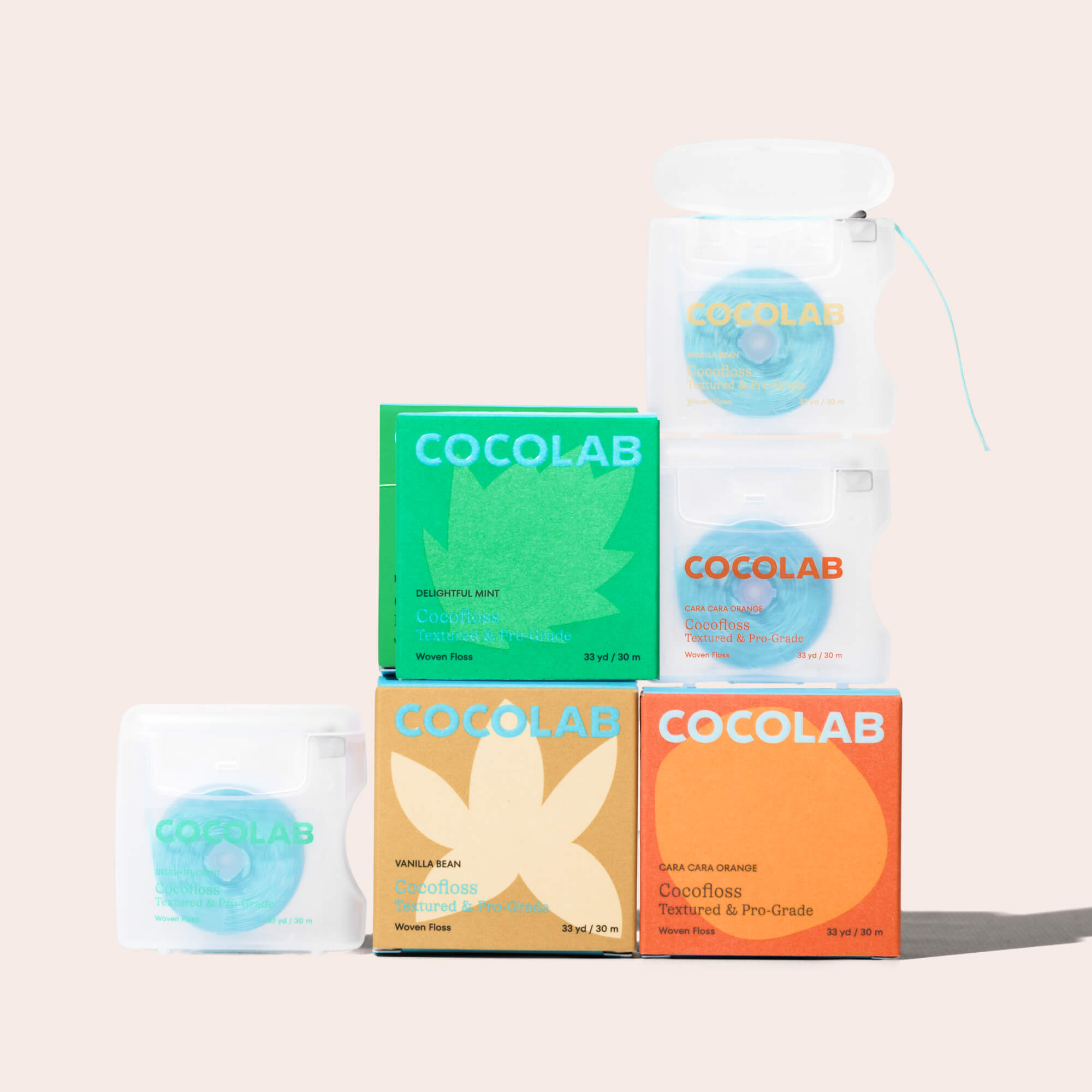 Cocofloss Seasonal Floss Trio detail