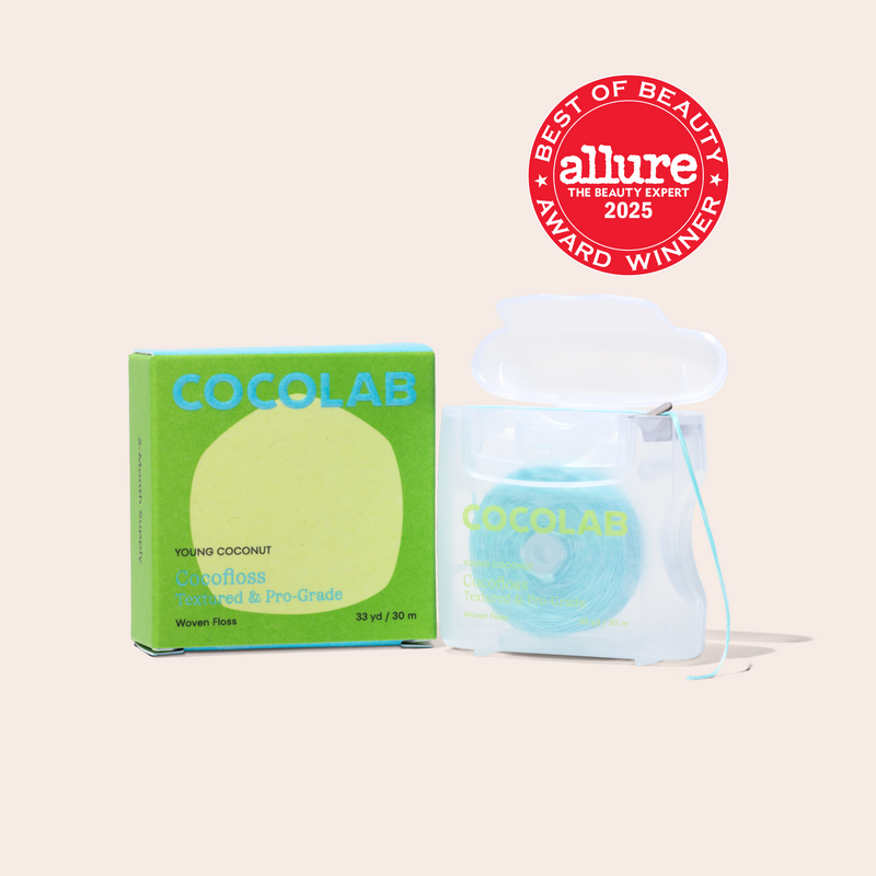 Cocofloss Young Coconut dental floss package