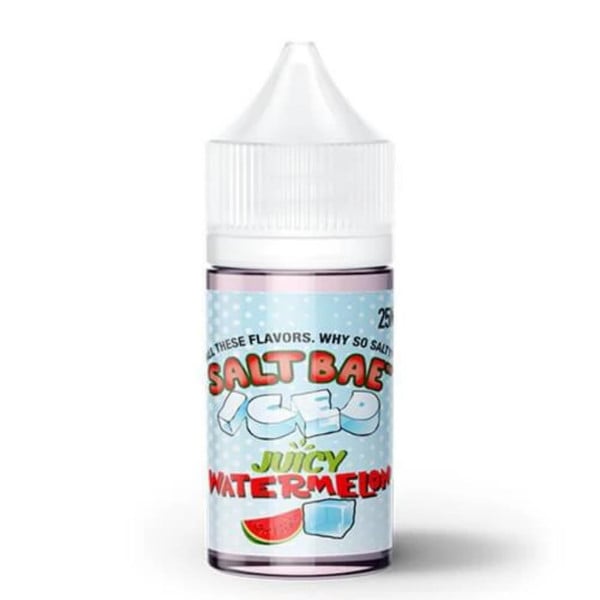 Salt Bae 50 Iced Juicy Watermelon 30ml e-juice bottle
