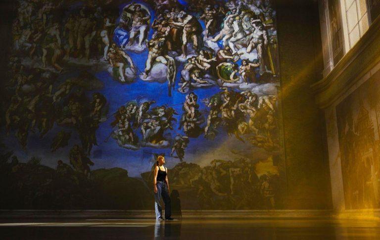 The Sistine Chapel reimagined inside Frameless