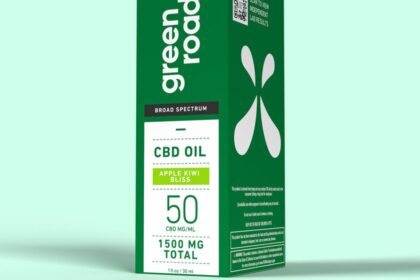 Green Roads Apple Kiwi Bliss Broad Spectrum CBD Oil box