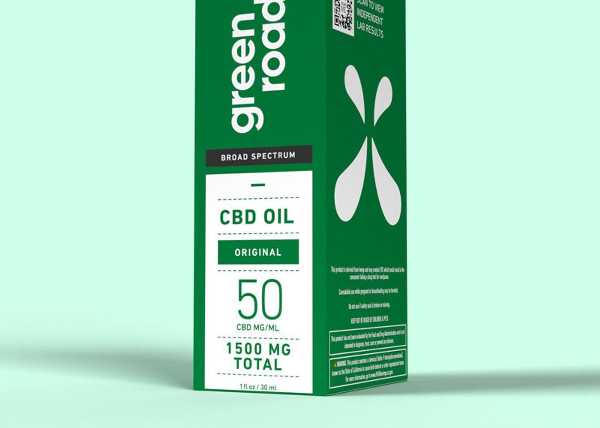 Green Roads Broad Spectrum CBD Oil 1500mg box