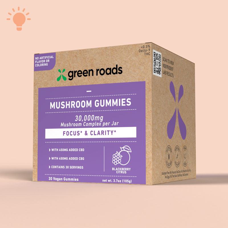 Green Roads Focus CBD Gummies box