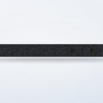 Charcoal HumeWeave strap shown from the front