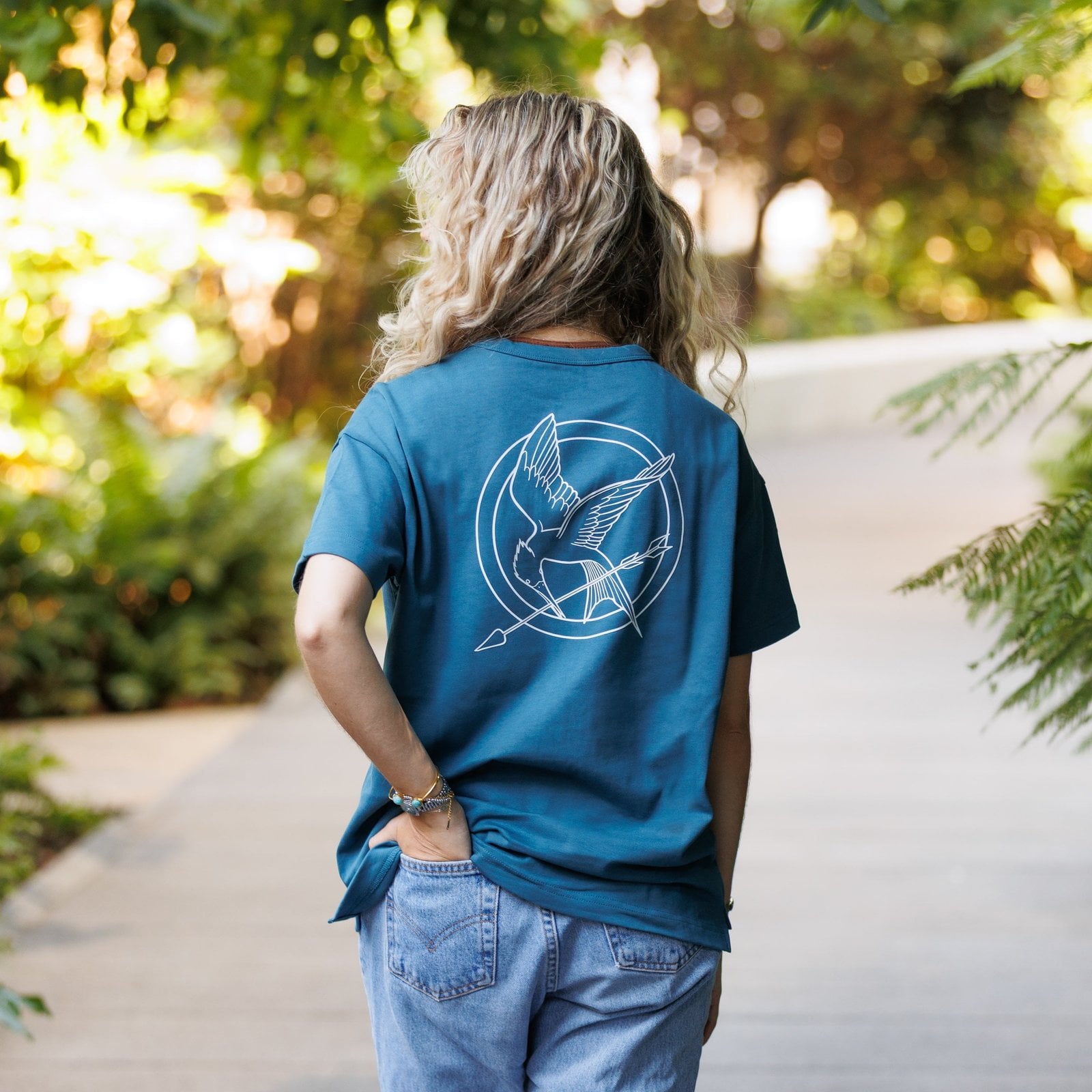 Mockingjay T-Shirt from Hunger Games on Stage