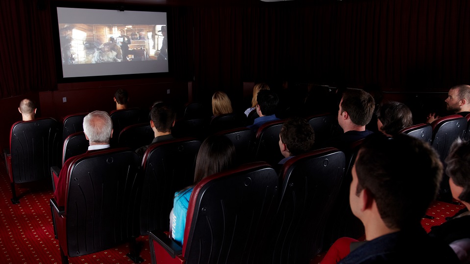 Cinema area inside the Ulysses ferry