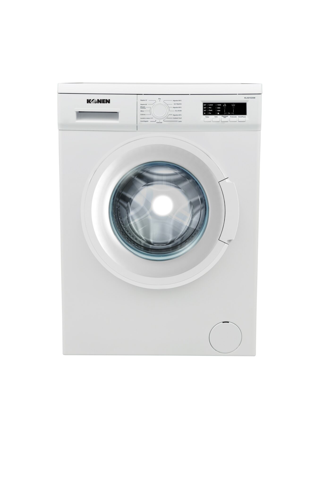 Lavadora KONEN KLA81020W blanca de 8 kg