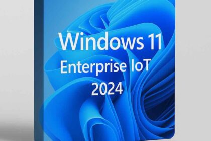 Caja de Windows 11 Enterprise IoT mostrada como producto individual