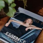 Lilysilk magazine on a table