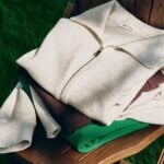 Lilysilk Stoffdetail mit sichtbarer Textur