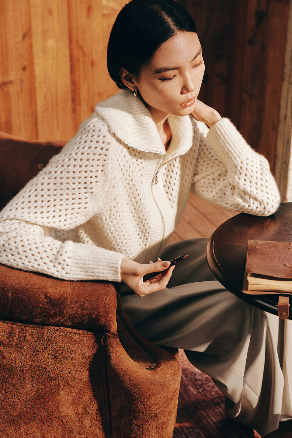 Lilysilk transitional sweaters for early autumn