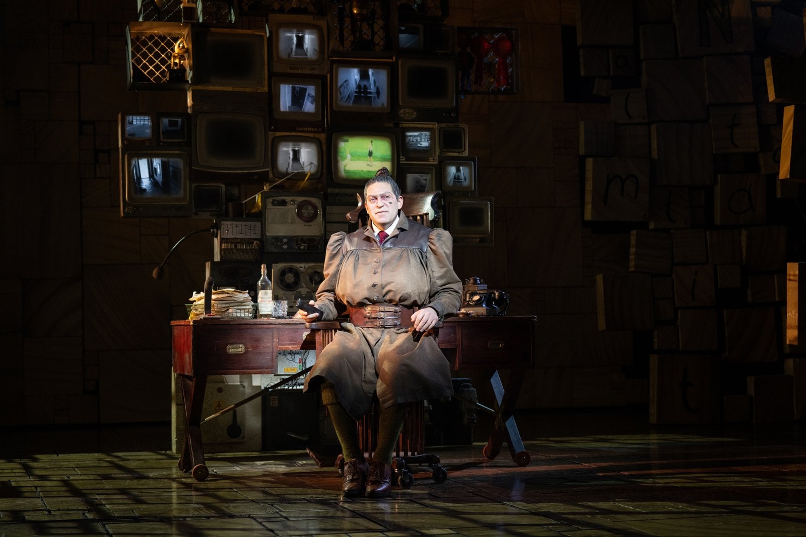 Performers during a Matilda The Musical performance